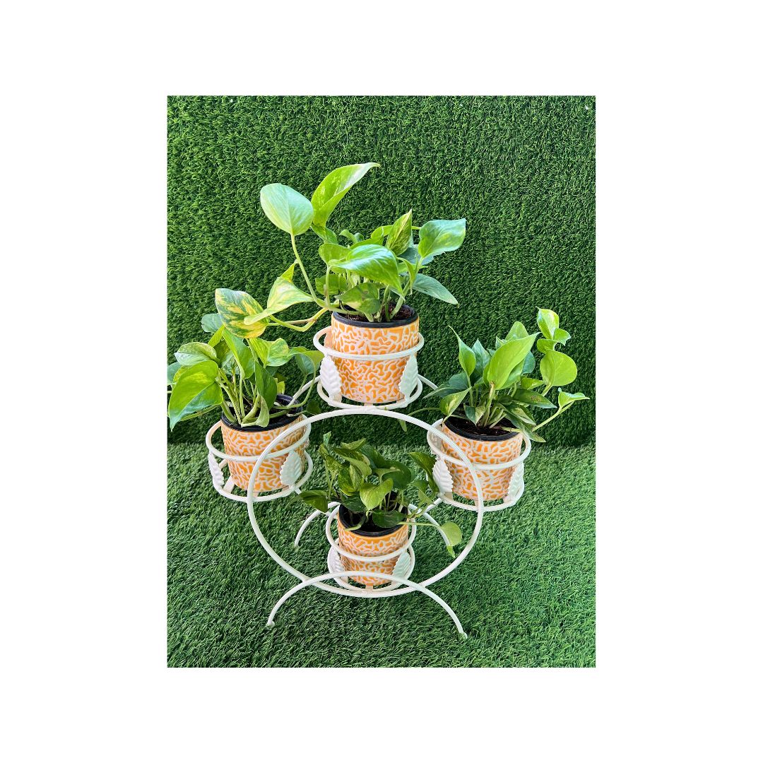 4 Pot Planter Stand