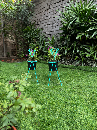 Exquisite Arctic Deer Planter (Set of 2)
